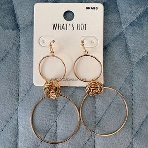 Gold Hoop Earrings